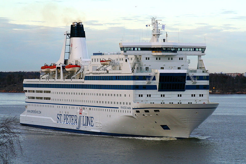 Yota на пароме Princess Maria